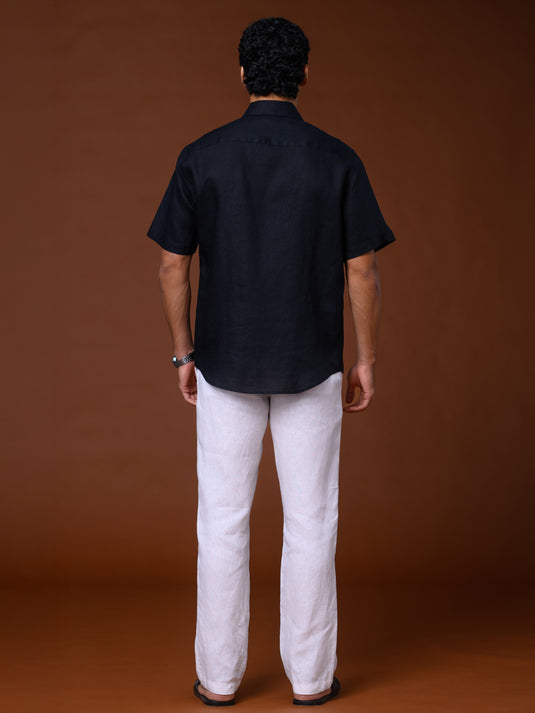 Linen Spencer Short Sleeve Shirt