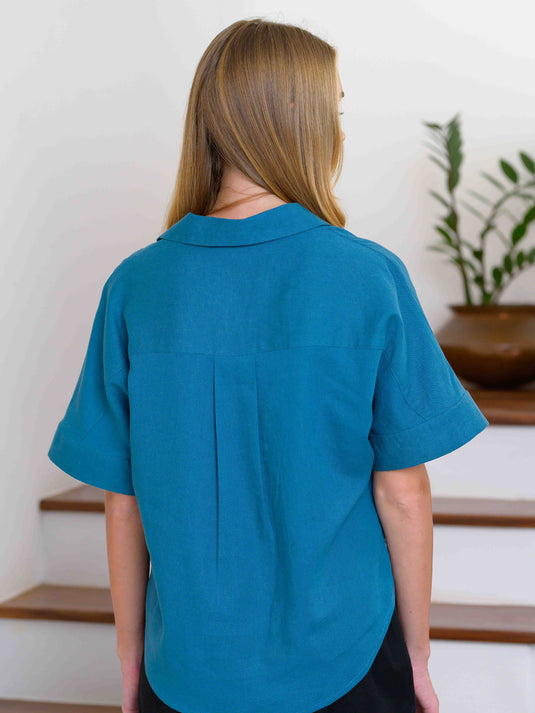 Kimono sleeve blouse