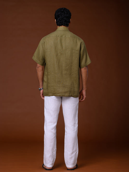 Linen Padini Short Sleeve Shirt