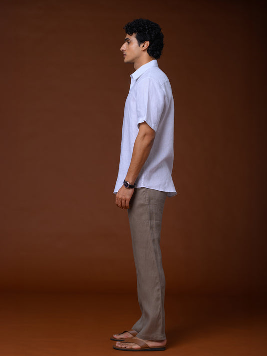 Linen Spencer Short Sleeve Shirt