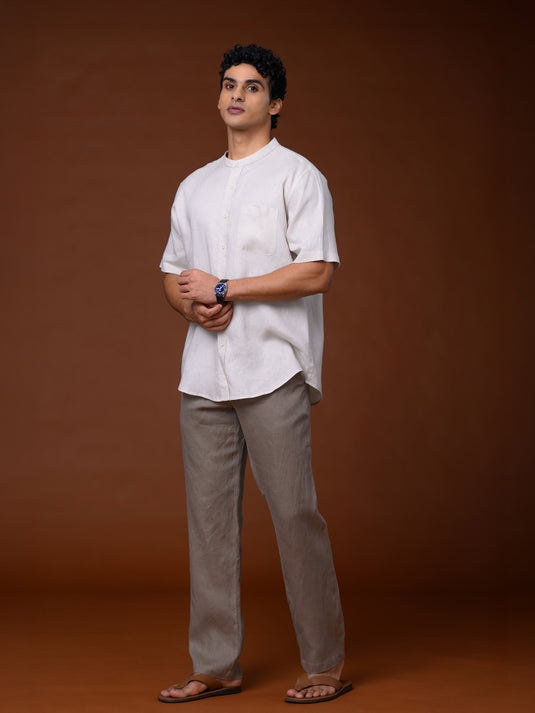 Linen Tyler Short Sleeve Shirt