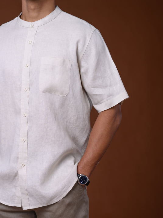 Linen Tyler Short Sleeve Shirt