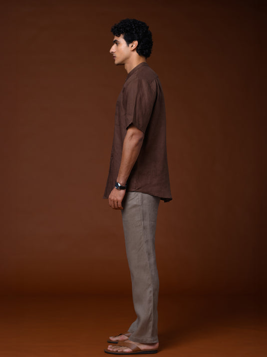 Linen Tyler Short Sleeve Shirt