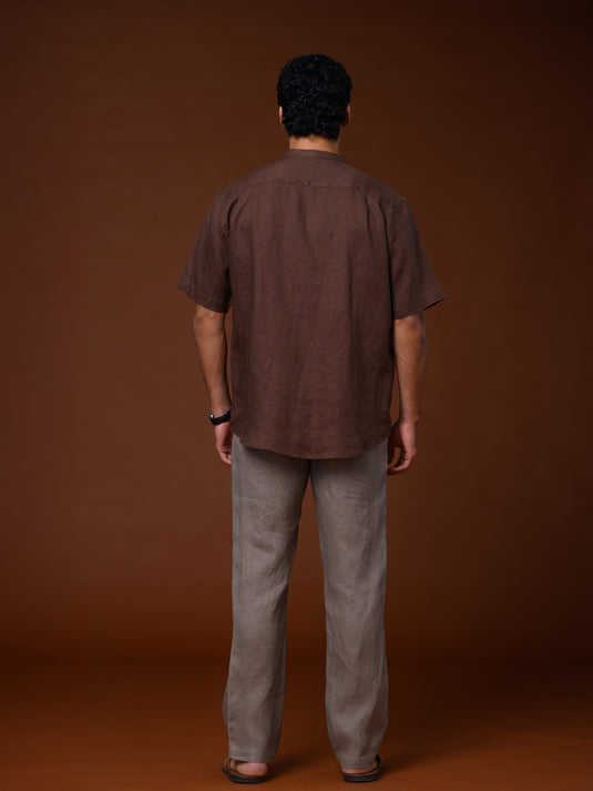 Linen Tyler Short Sleeve Shirt