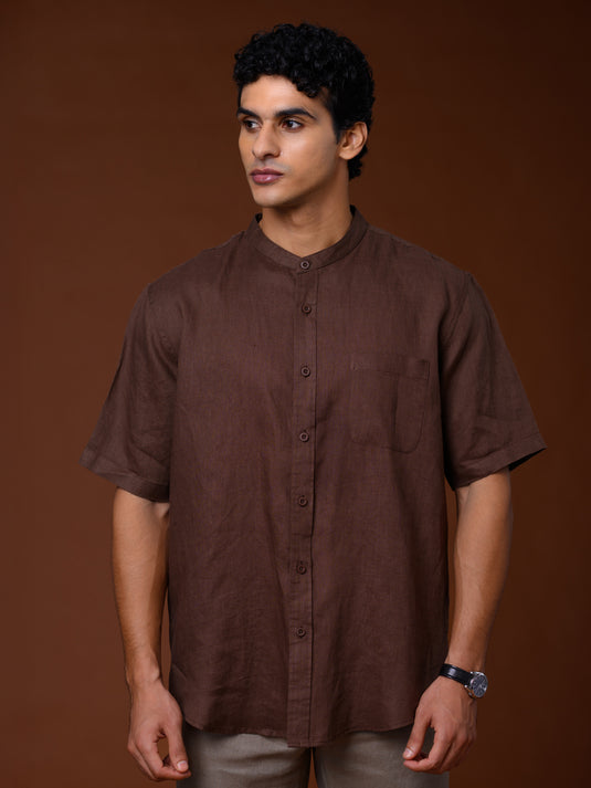 Linen Tyler Short Sleeve Shirt