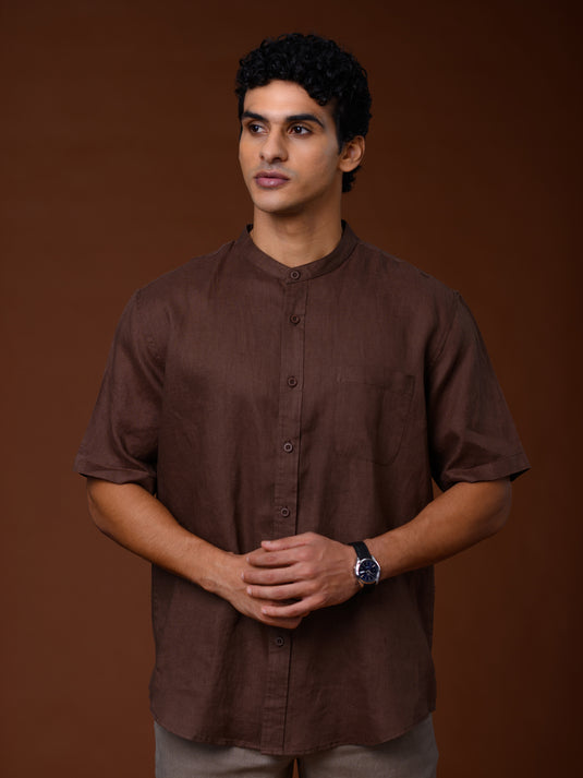 Linen Tyler Short Sleeve Shirt