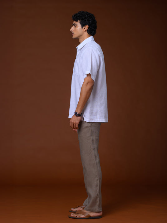 Linen Padini Short Sleeve Shirt