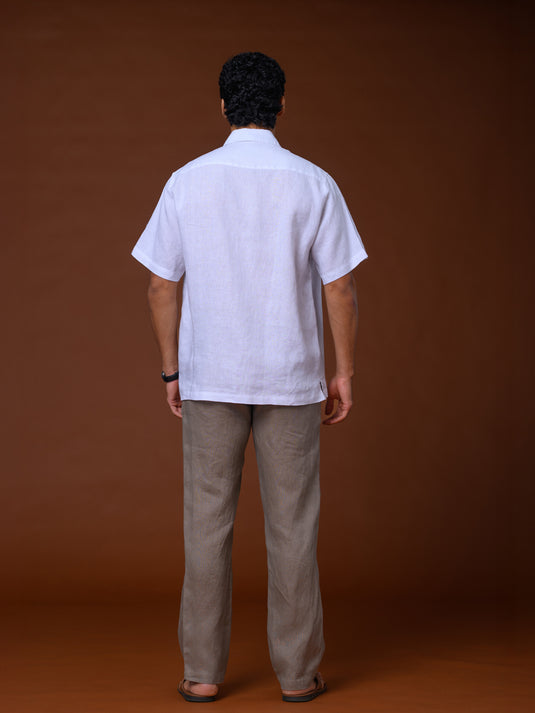 Linen Padini Short Sleeve Shirt