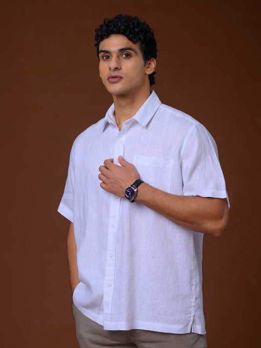 Linen Padini Short Sleeve Shirt