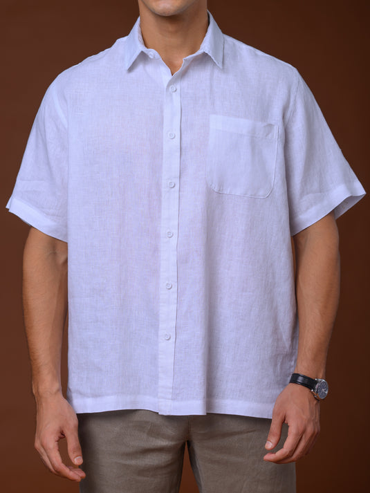 Linen Padini Short Sleeve Shirt