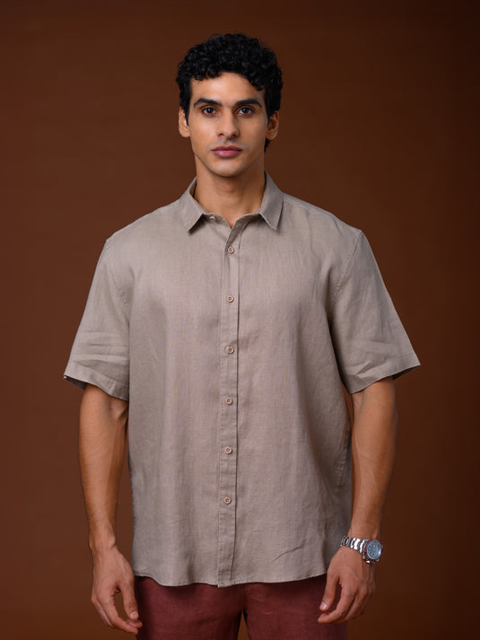Linen Frank Short Sleeve Shirt