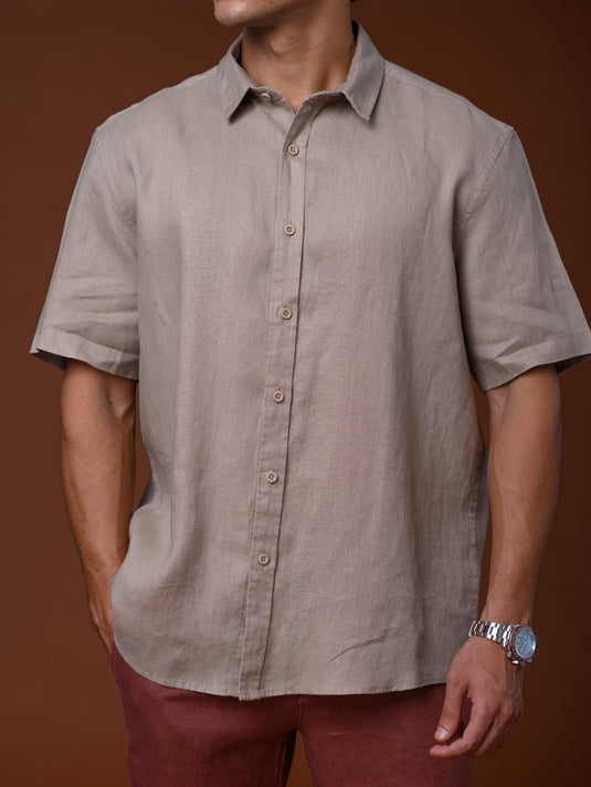 Linen Frank Short Sleeve Shirt