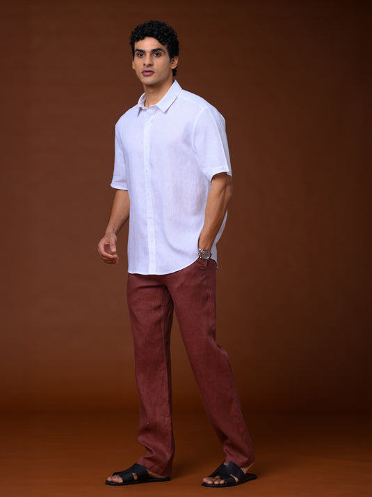 Linen Frank Short Sleeve Shirt