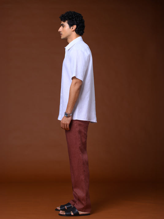 Linen Frank Short Sleeve Shirt