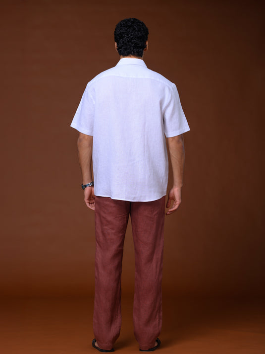 Linen Frank Short Sleeve Shirt