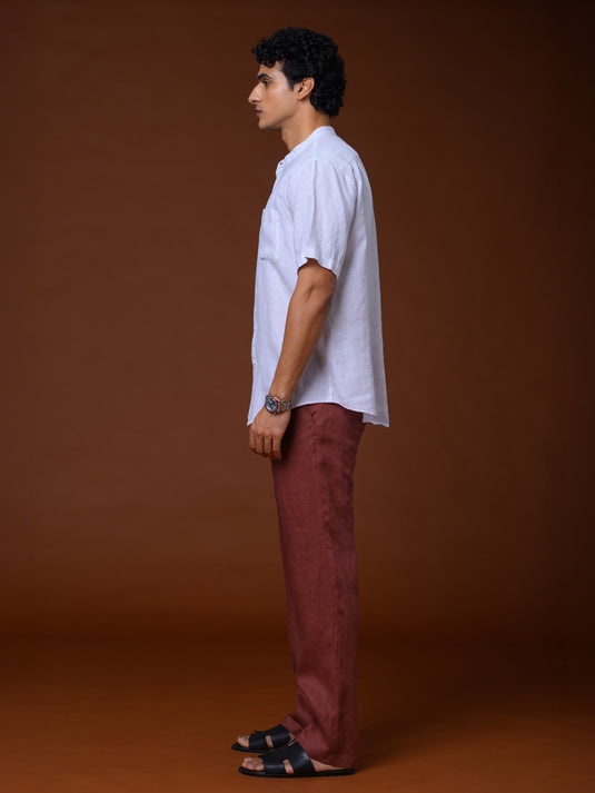 Linen Tyler Short Sleeve Shirt