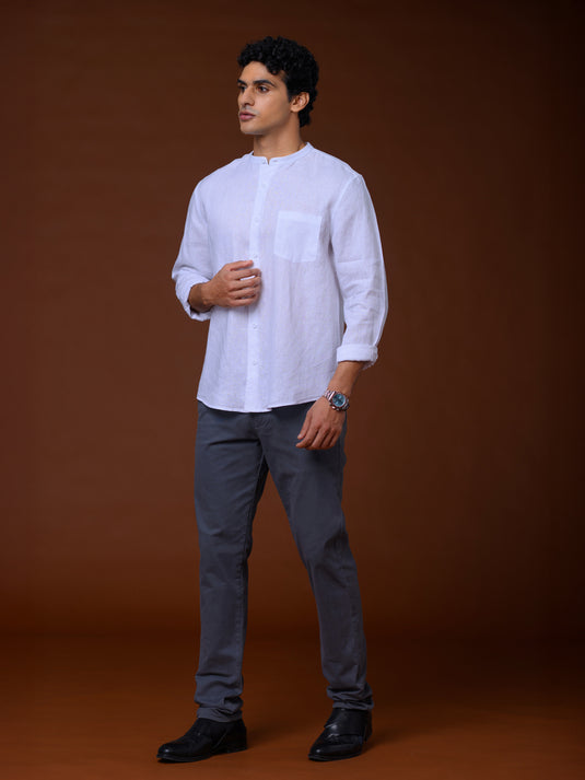 Linen Wong Long Sleeve Shirt