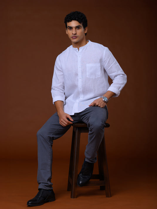 Linen Wong Long Sleeve Shirt