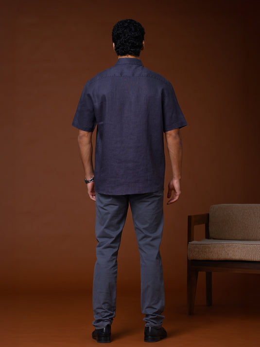 Linen Frank Short Sleeve Shirt