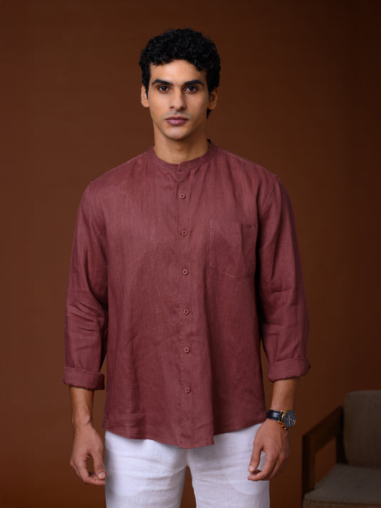 Linen Wong Long Sleeve Shirt