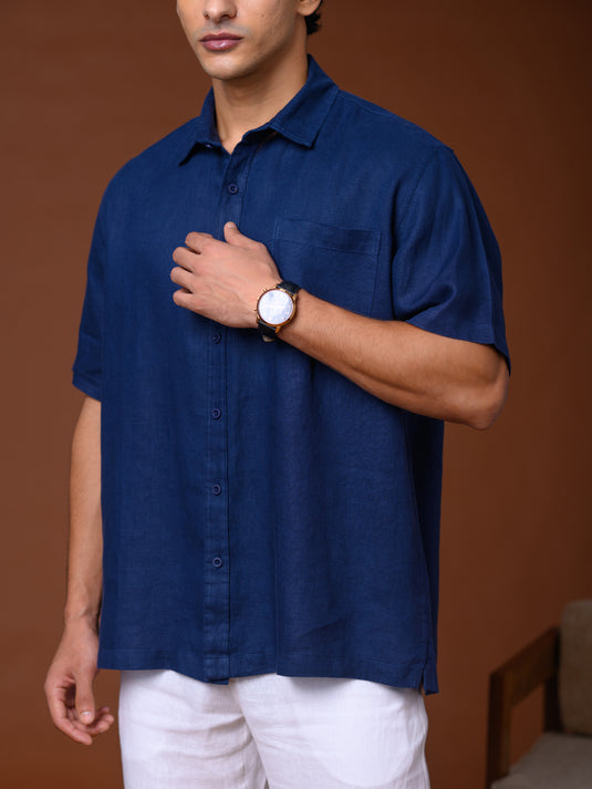 Linen Padini Short Sleeve Shirt