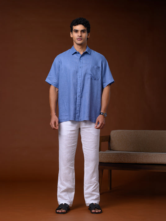 Linen Padini Short Sleeve Shirt
