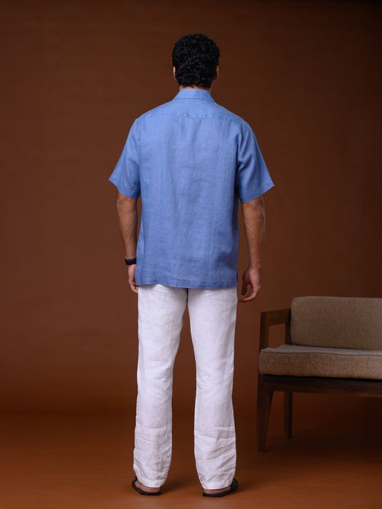 Linen Padini Short Sleeve Shirt