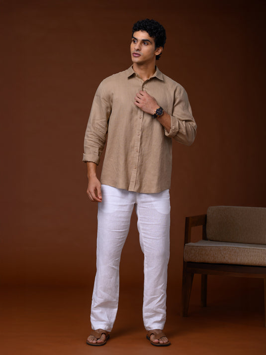 Linen Nemo Long Sleeve Shirt