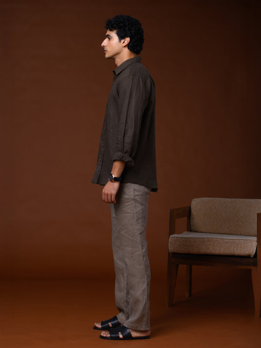 Linen Nemo Long Sleeve Shirt