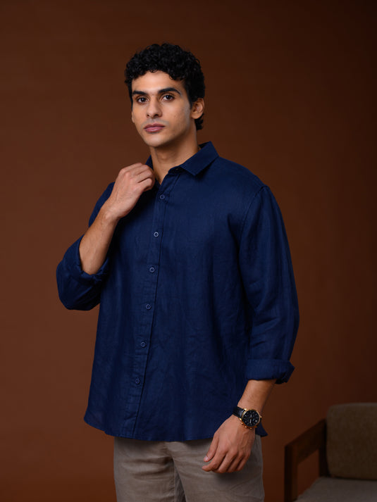 Linen Nemo Long Sleeve Shirt