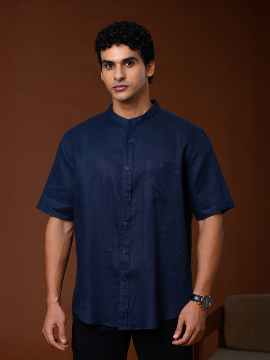 Linen Tyler Short Sleeve Shirt