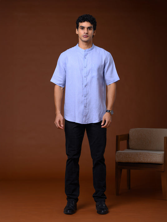 Linen Tyler Short Sleeve Shirt