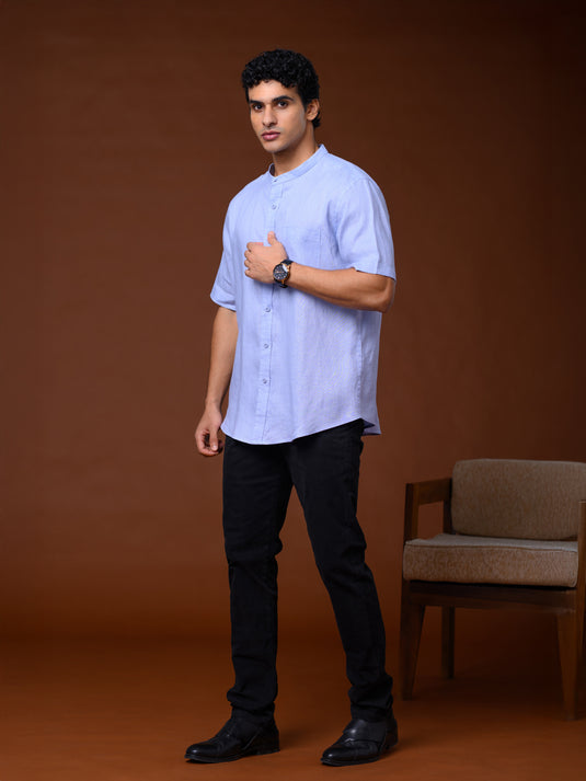 Linen Tyler Short Sleeve Shirt