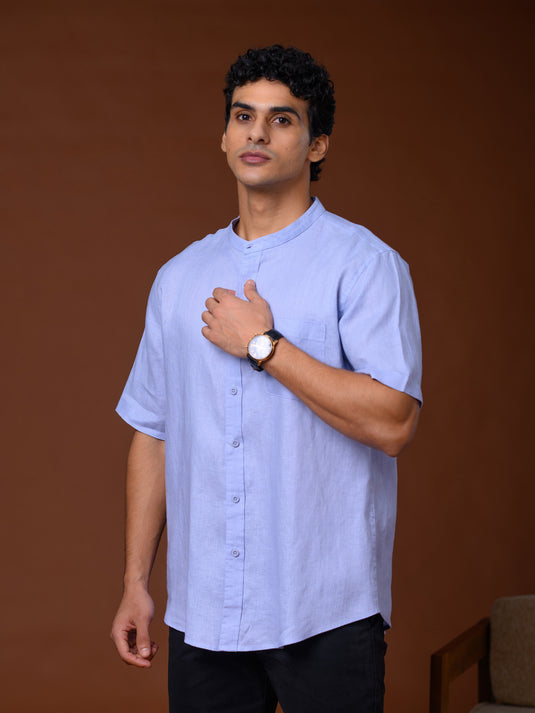 Linen Tyler Short Sleeve Shirt