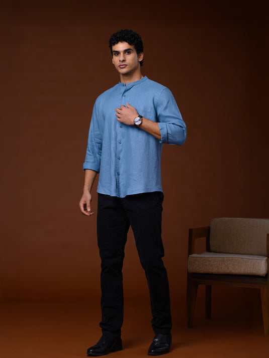 Linen Wong Long Sleeve Shirt