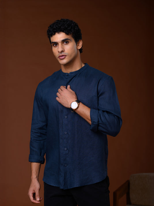 Linen Wong Long Sleeve Shirt