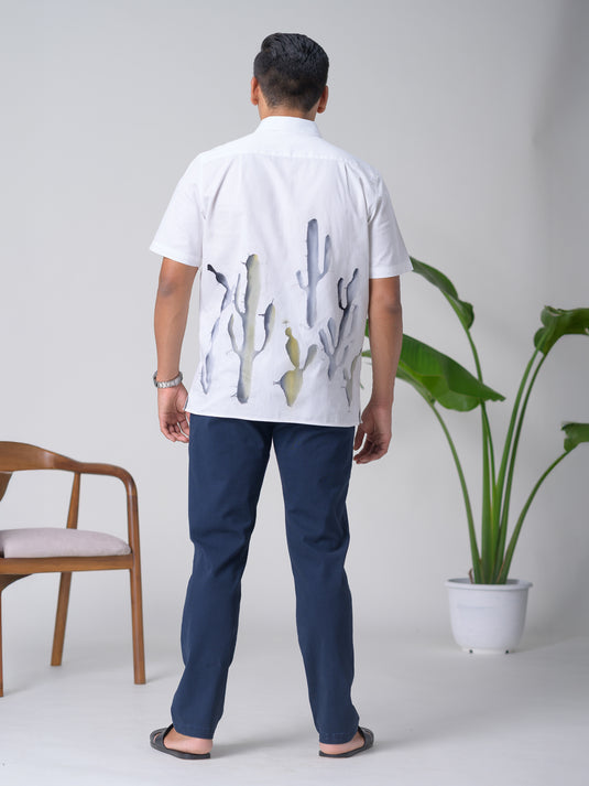 Hand painted S/S shirt