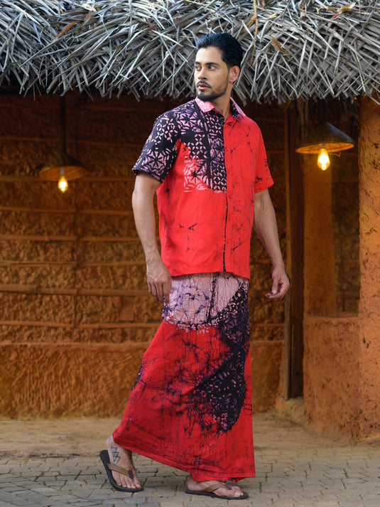 Batik awurudu shirt