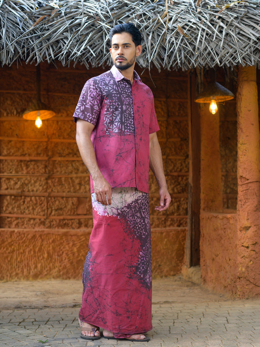 Batik awurudu shirt
