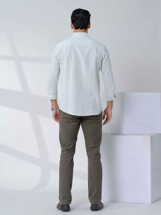Casual Wear Stripe L/S Shirt