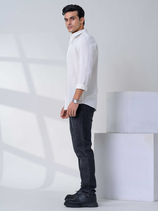 Casual Wear Stripe L/S Shirt