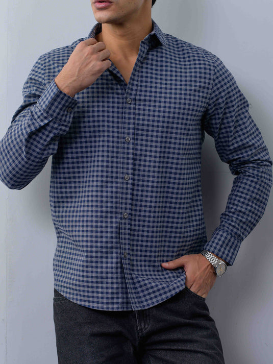 Casual Wear Check L/S Shirt