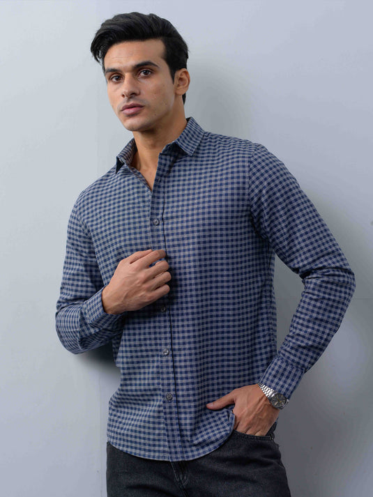 Casual Wear Check L/S Shirt