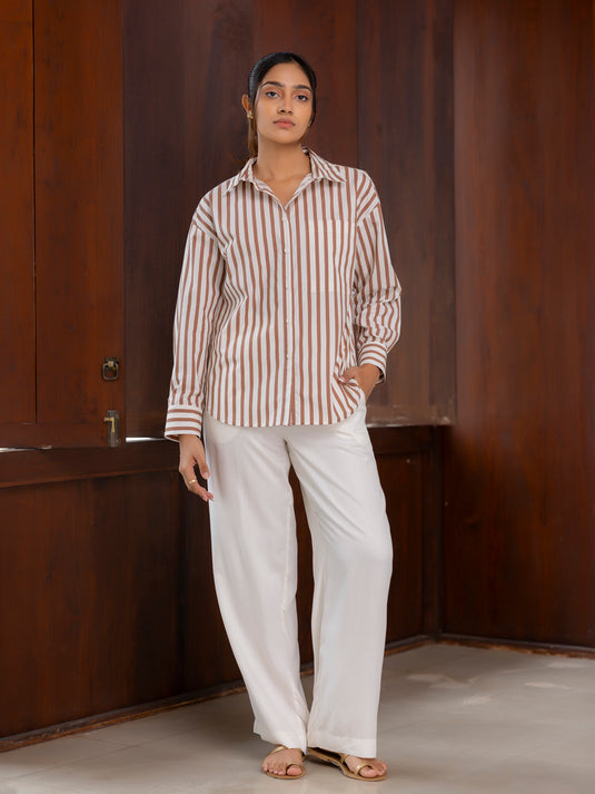 Basic oversized shirt