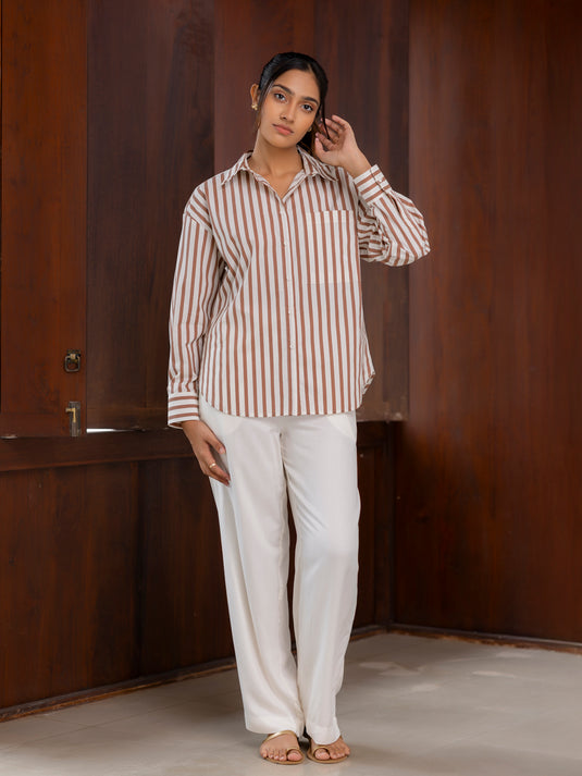 Basic oversized shirt