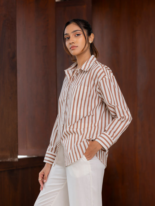 Basic oversized shirt