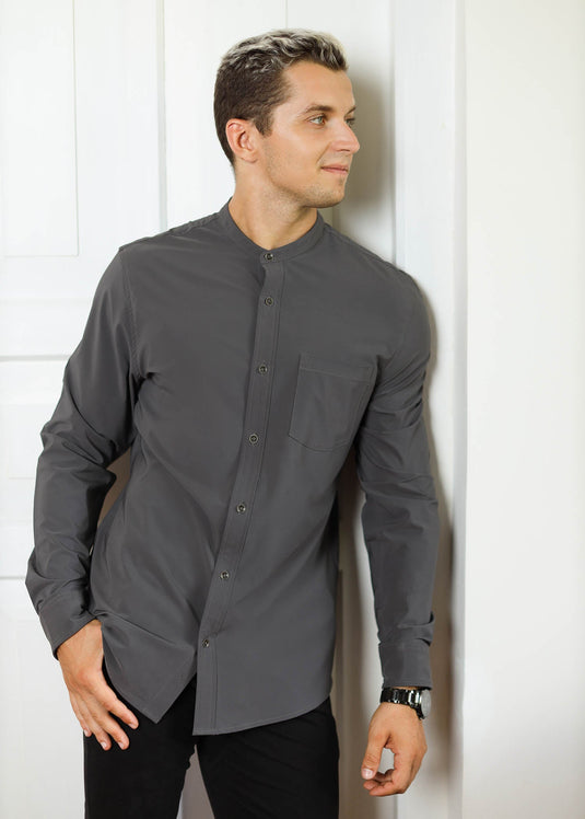Mandarin Collar Shirt