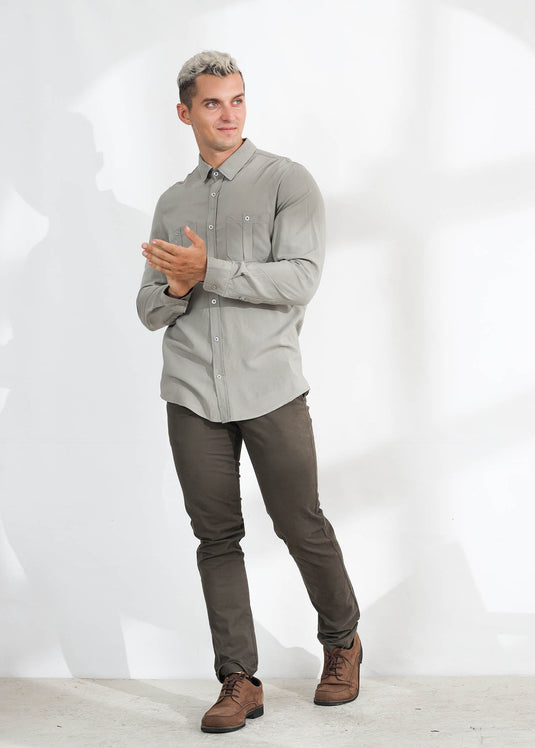 Detail Cotton Shirt