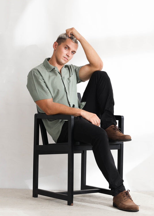 Cuban Collar S.S Shirt