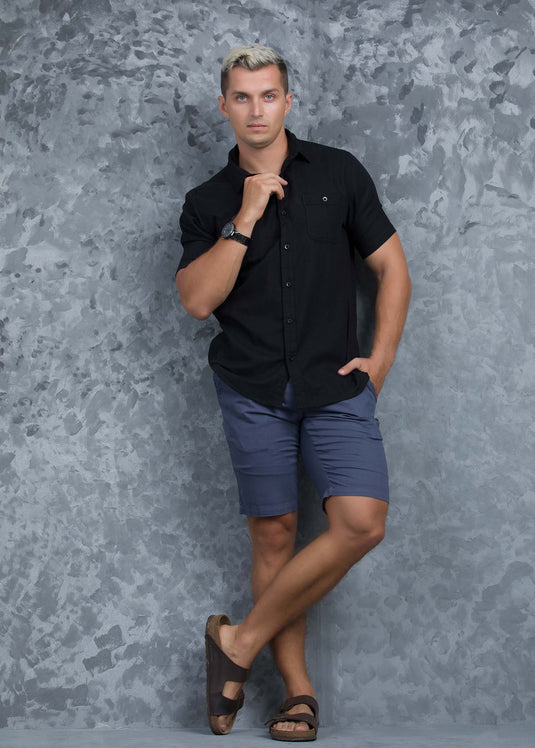 CASUAL WEAR DOUBLE  PKT SHIRT